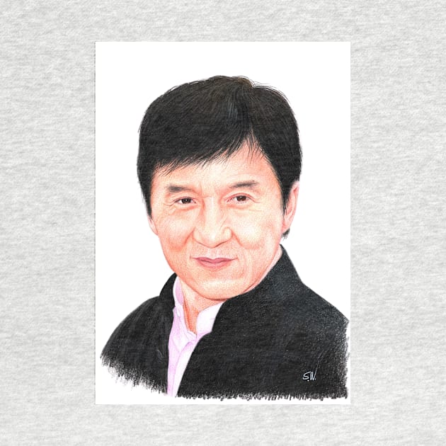 Jackie Chan by Sandra Warmerdam